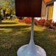 Vintage tulip foot bedside table