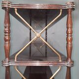 Varnished mahogany shelf