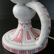 Pied de lampe vintage céramique 1950