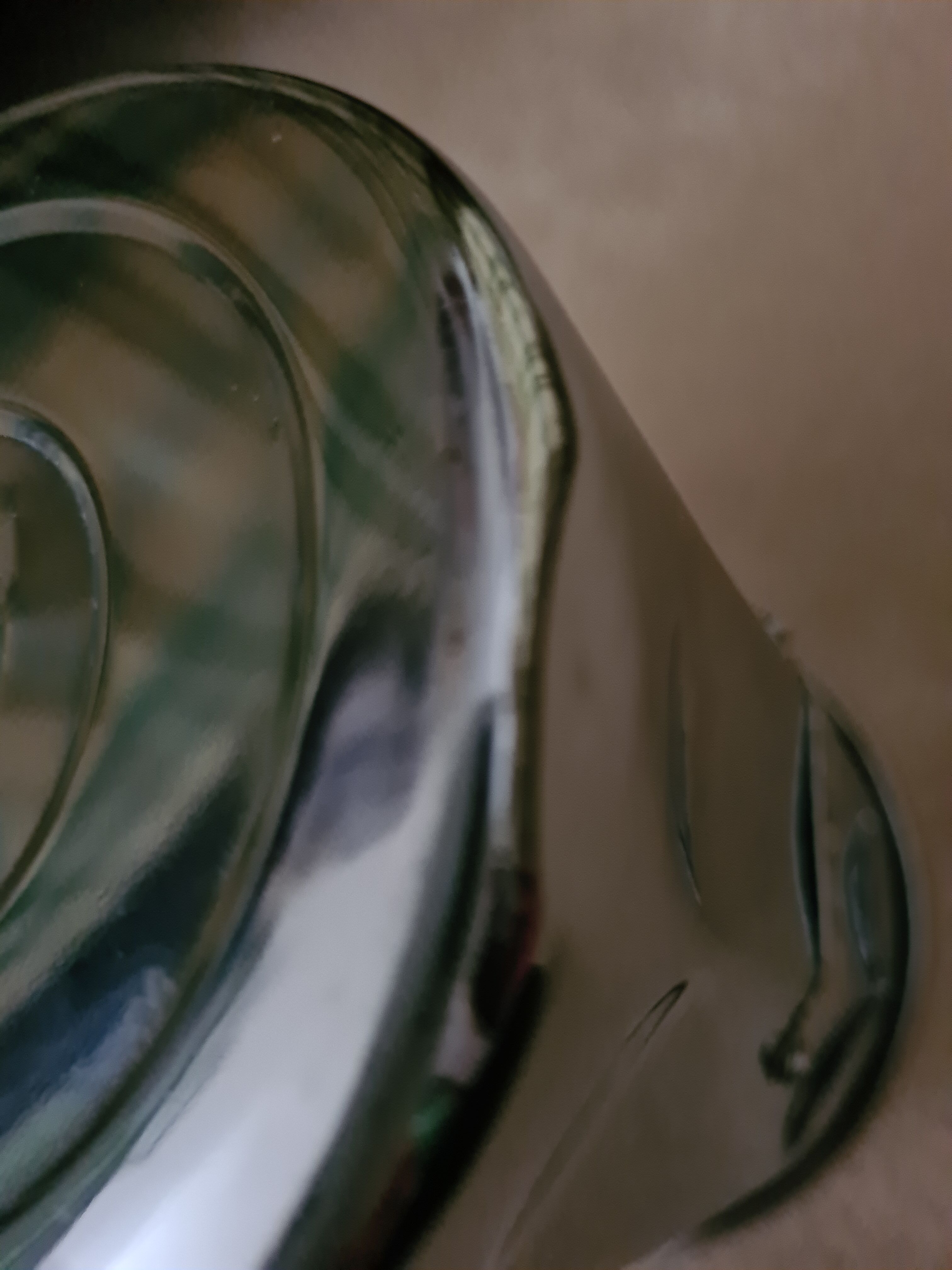 Vintage coffee pot in chrome metal