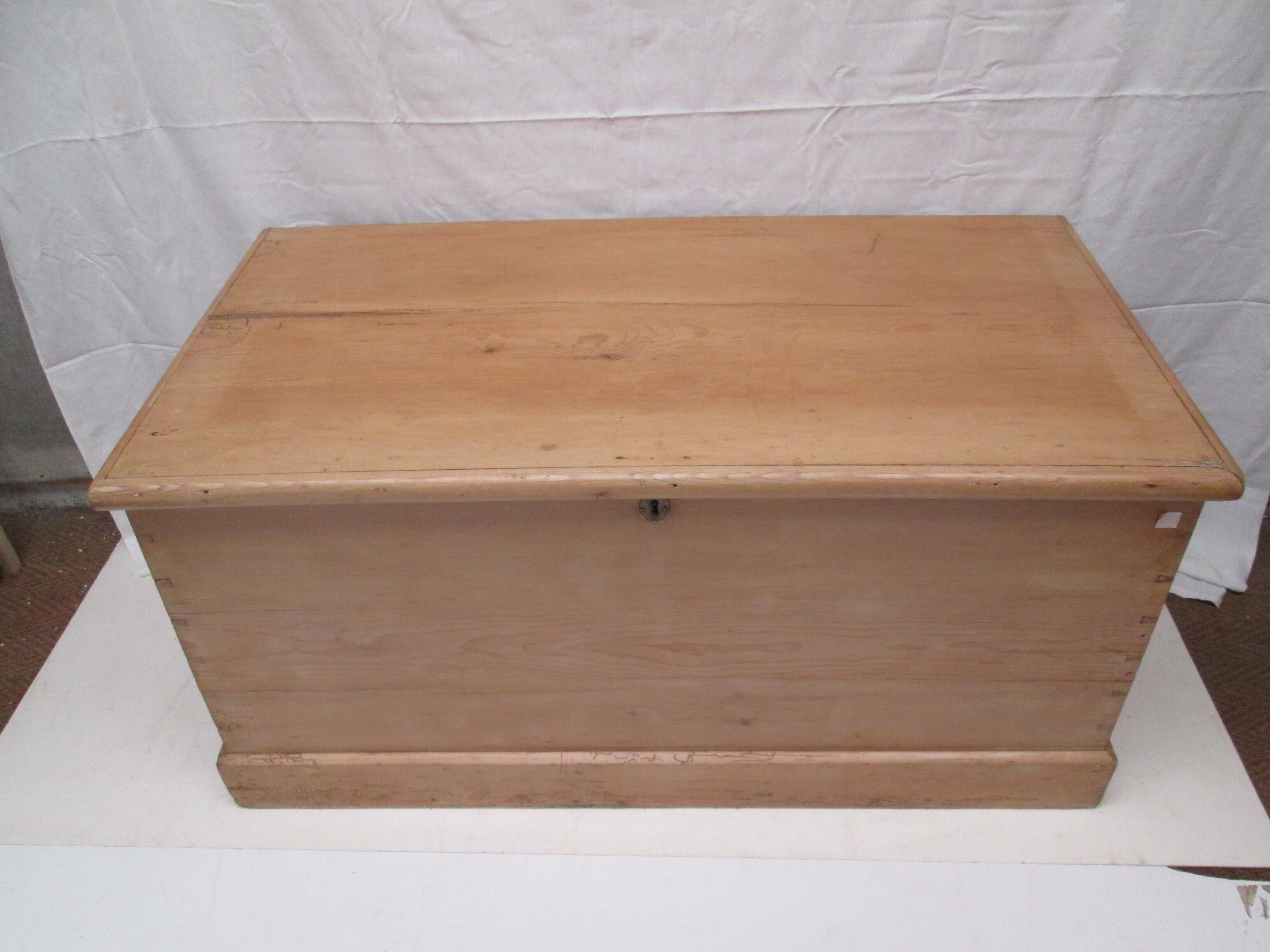 Victorian pine chest