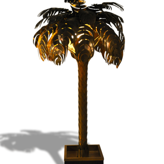 Lampe palmier Maison Jansen