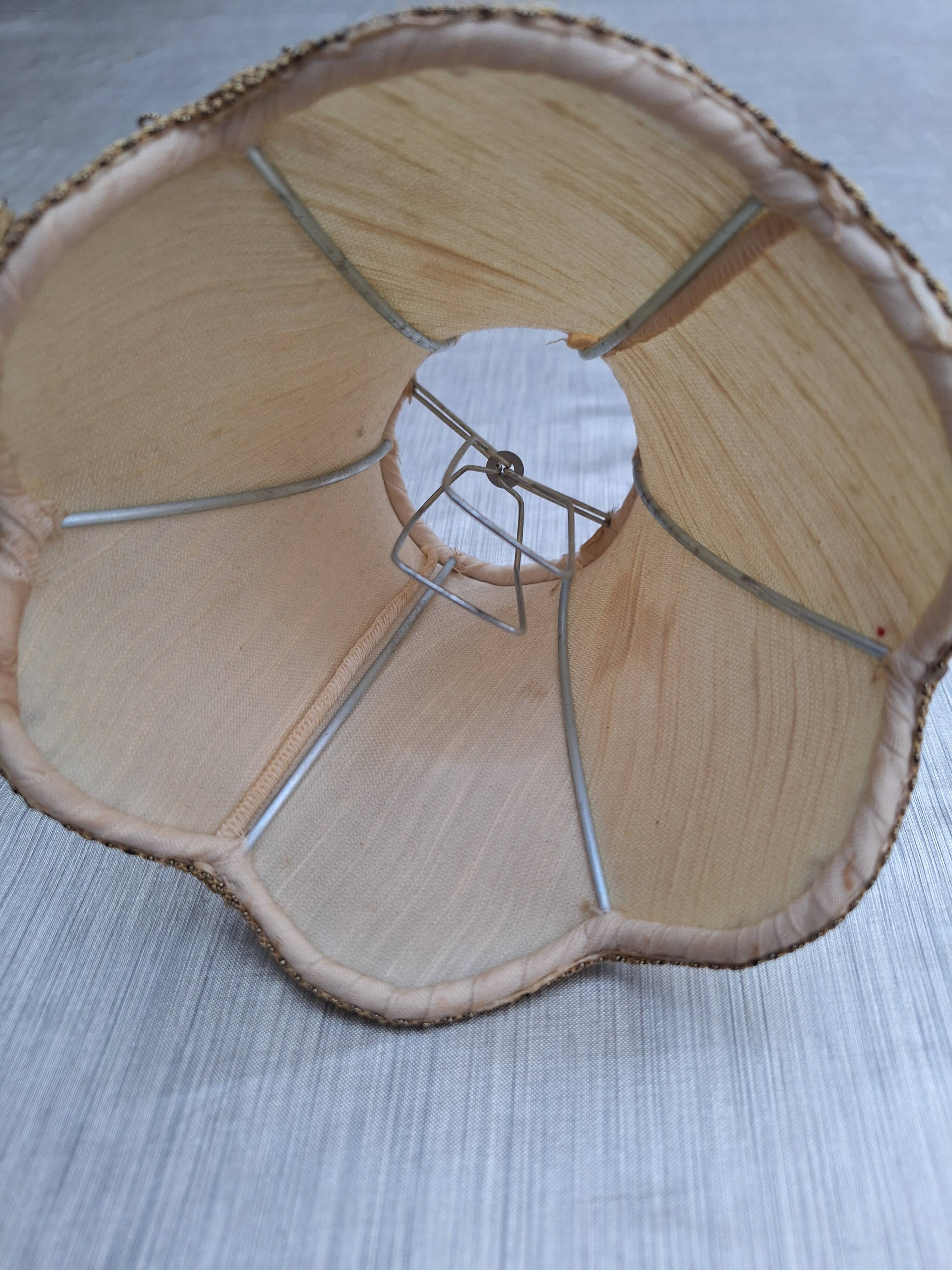 Set of 4 vintage lampshades