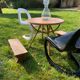 Rattan table