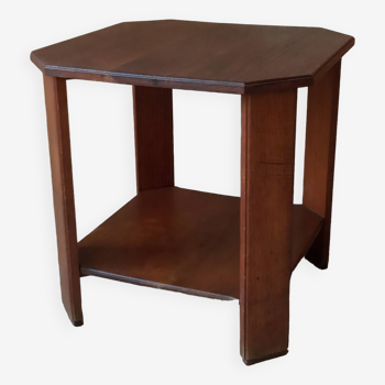 Oak side table from the 1940s