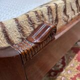 Lits jumeaux de style empire en acajou