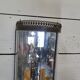 Pair of Louis XVI style curved glass mirror wall lights