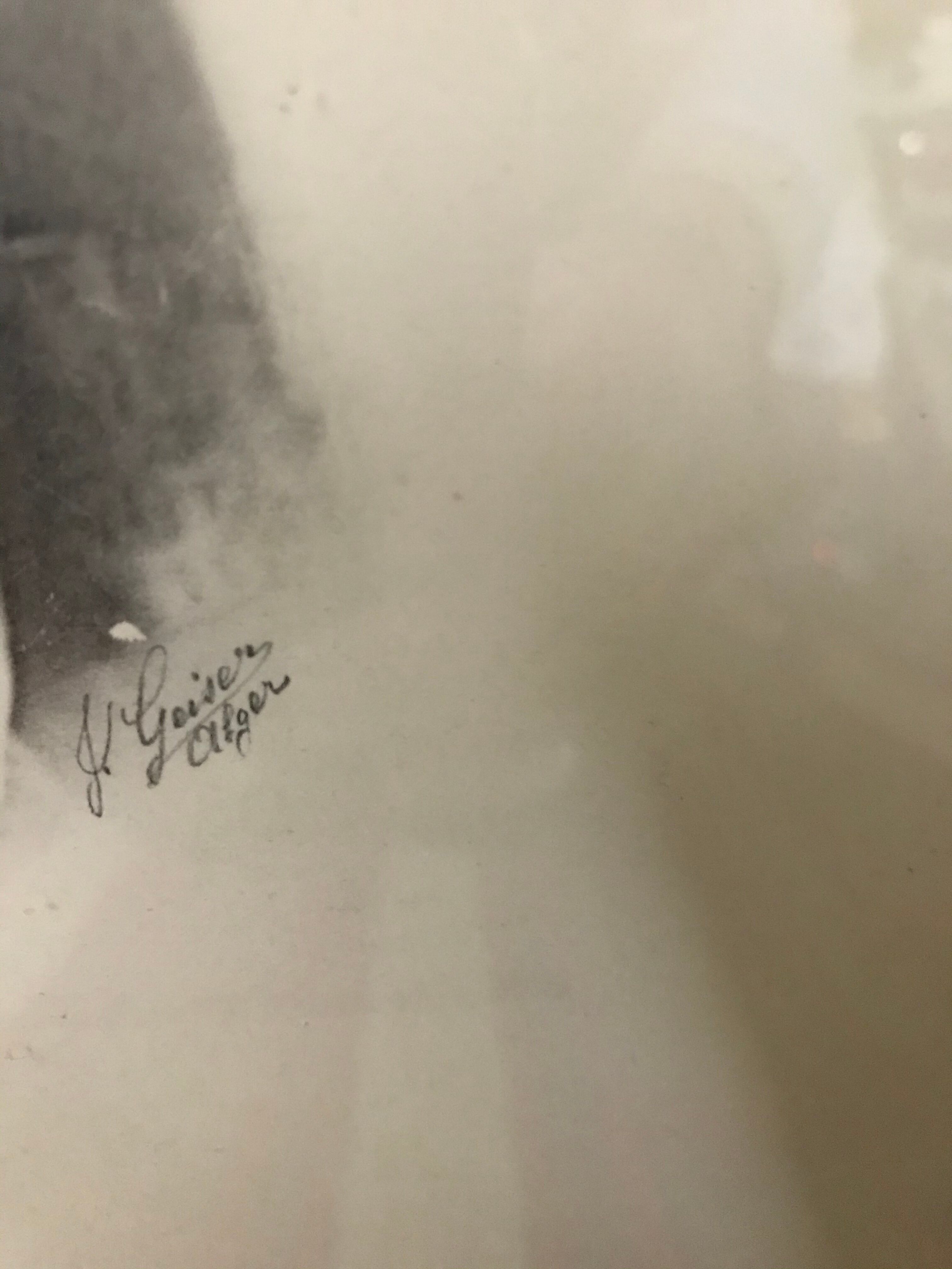 Lot of 2 orientalist photos signed