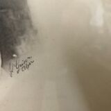 Lot of 2 orientalist photos signed