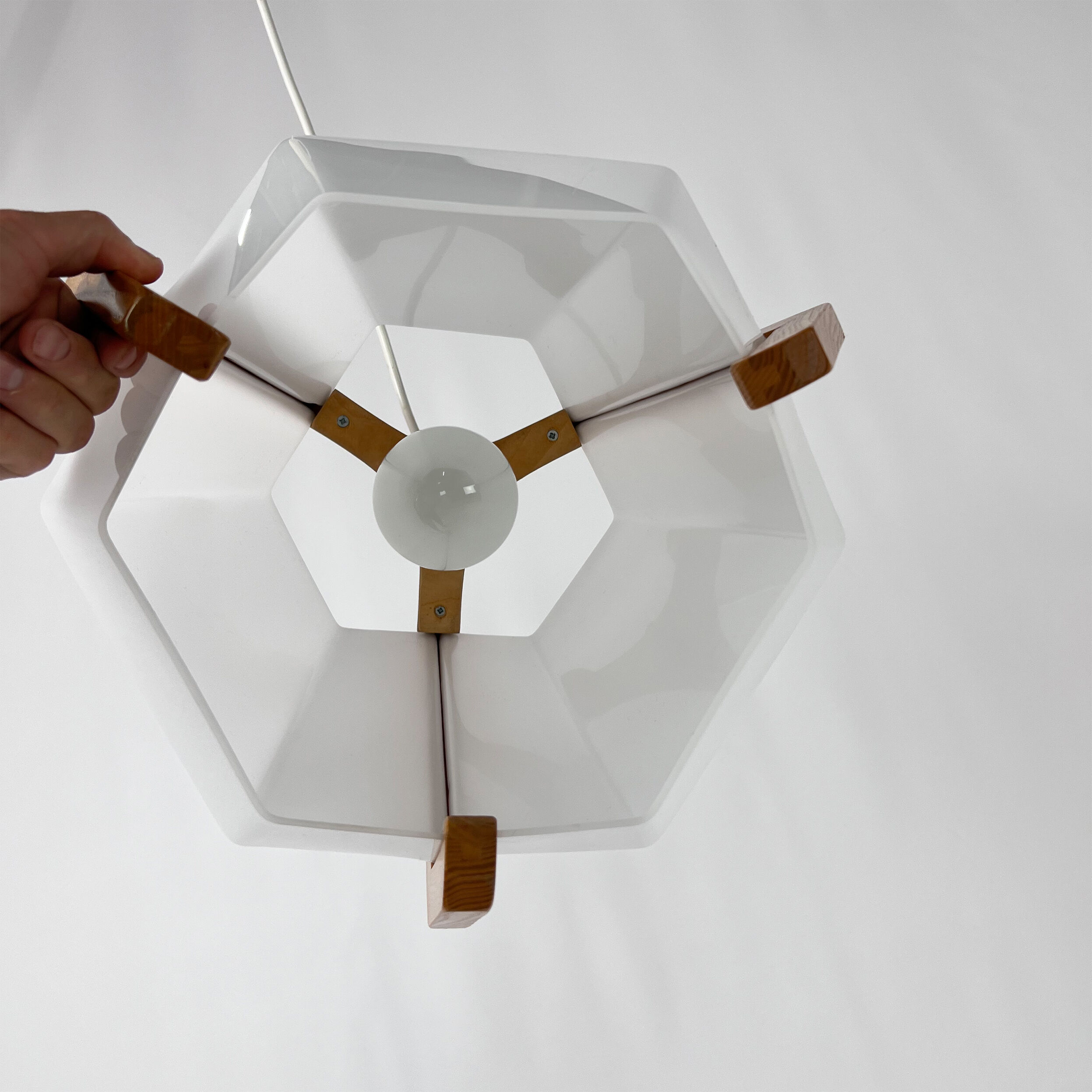 Pendant Lamp by Rudolf Döffler for Artolux, 1970s