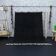 Tapis bérbere noir en laine 200cmx300cm