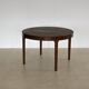 Vintage rosewood extandable dining table