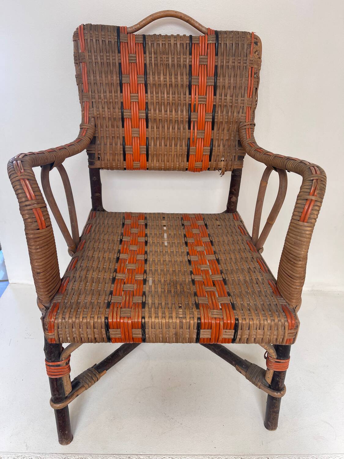 Rattan children's chair, 1900