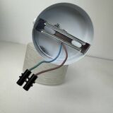 Pair of vintage granite glass wall lights