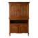 Solid oak TV cabinet in traditional style