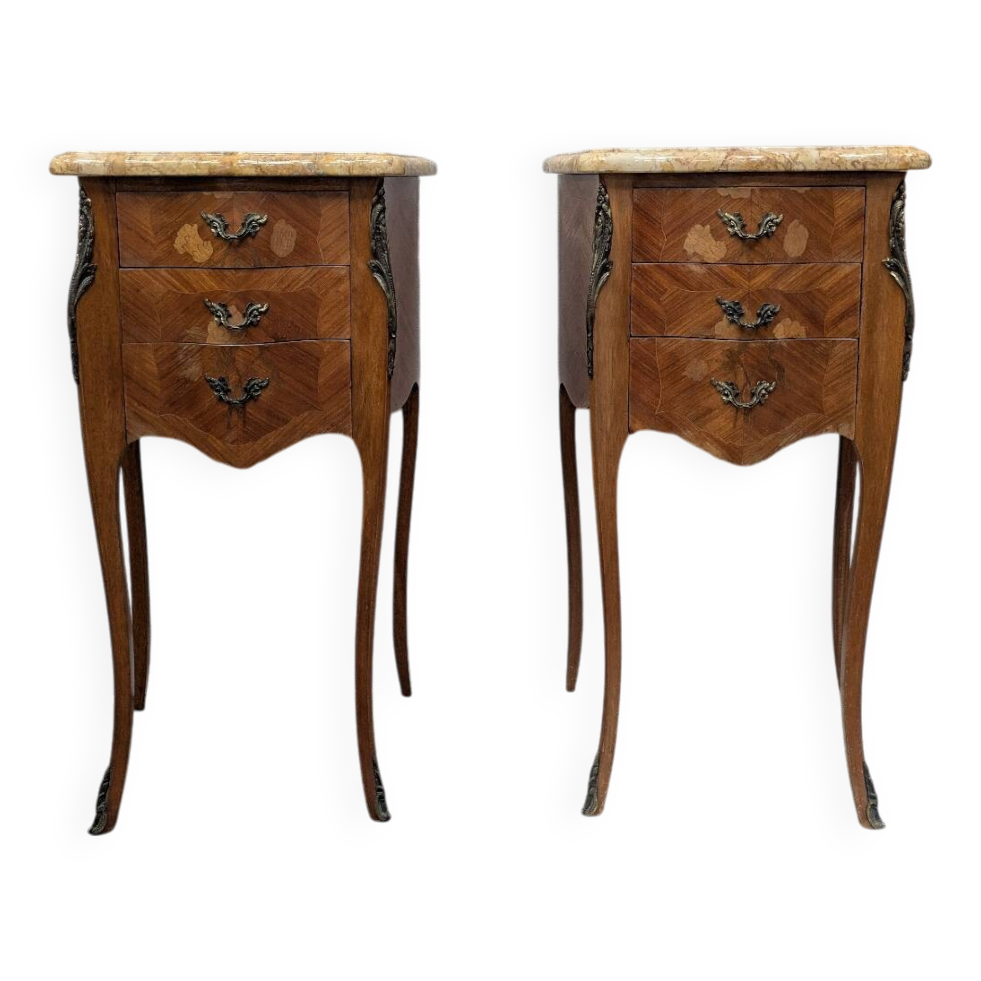 Pair of Louis XV bedside tables