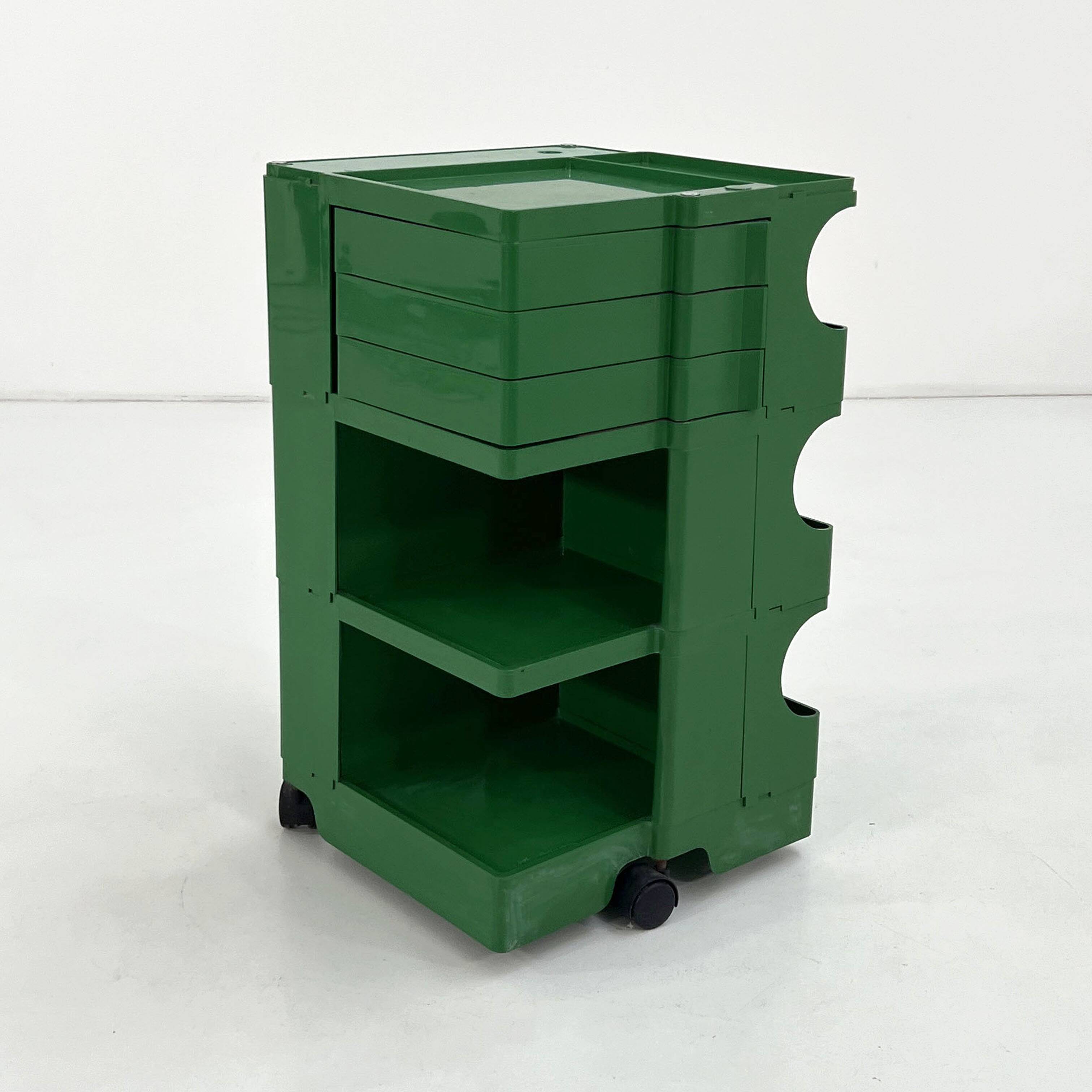 Green Boby dessert by Joe Colombo for Bieffeplast, 1960