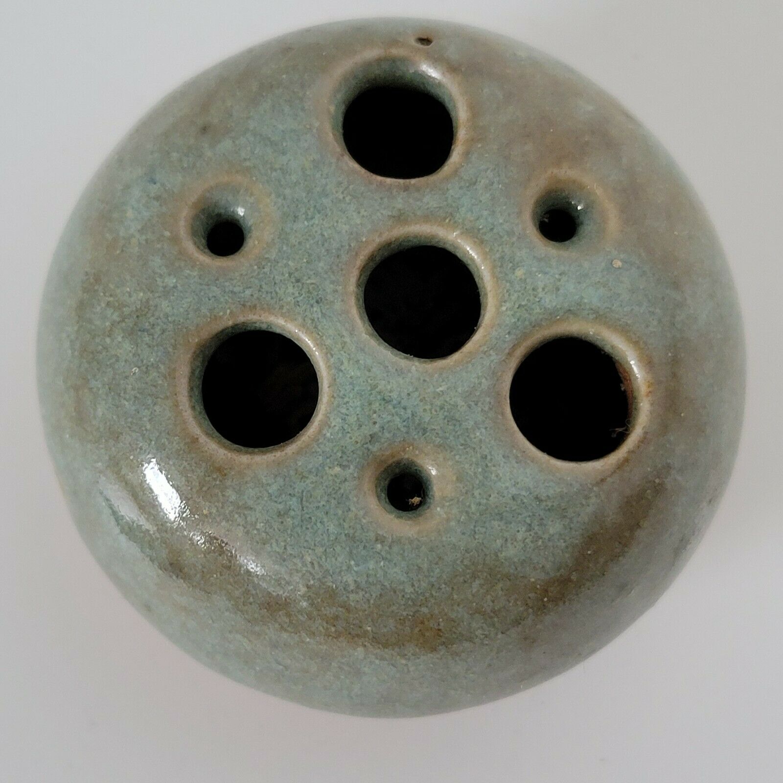 Pique fleur céramique grès signed