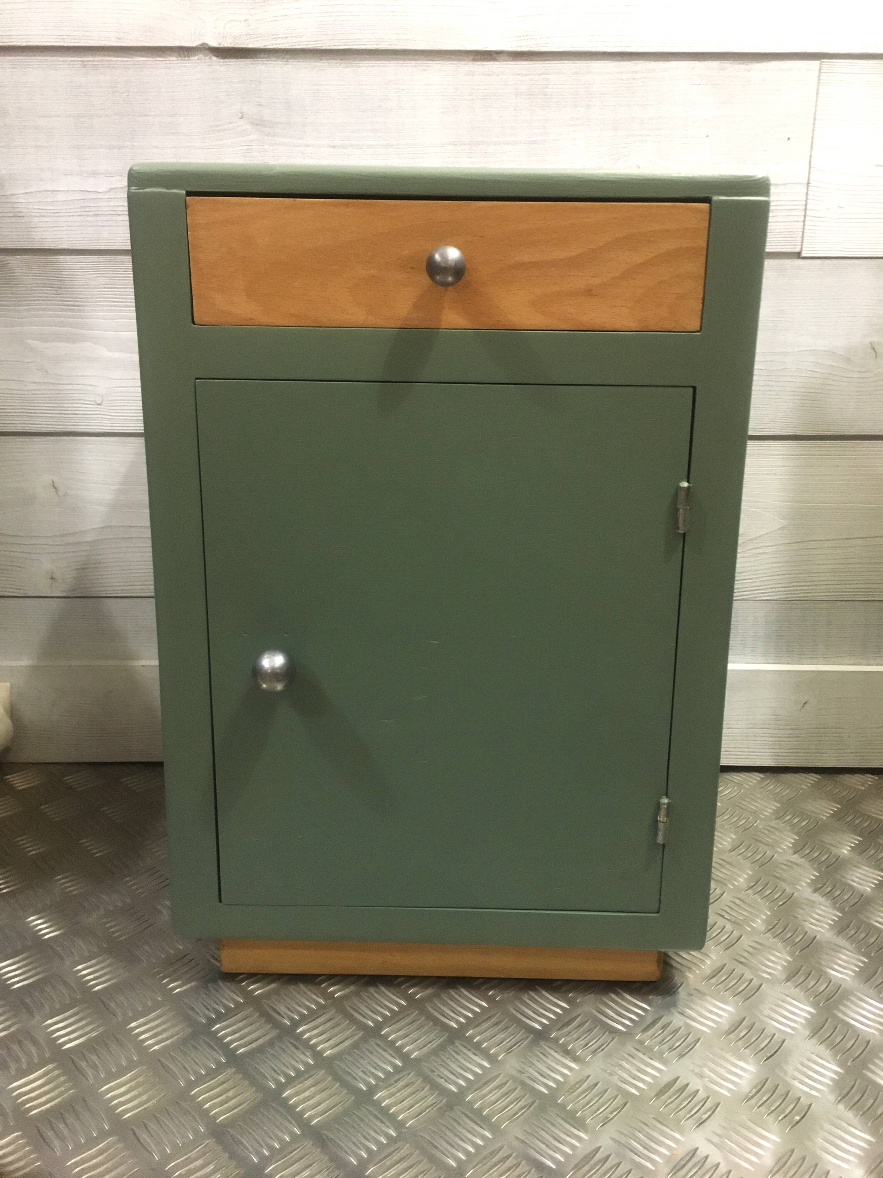 Rosemary green bedside table