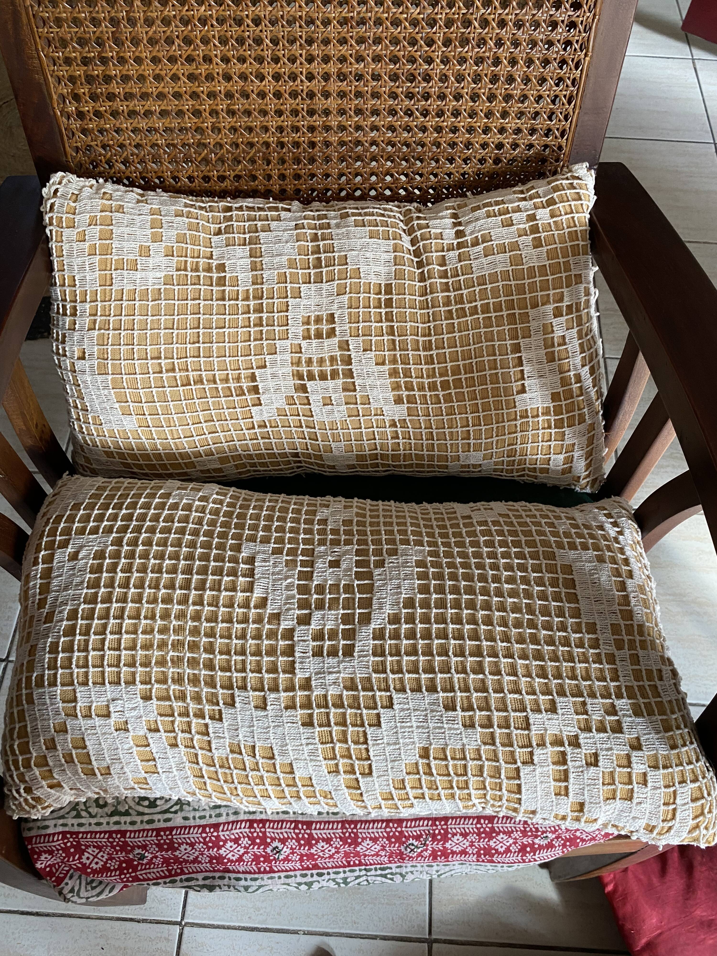 2 cushions in bohemian style
