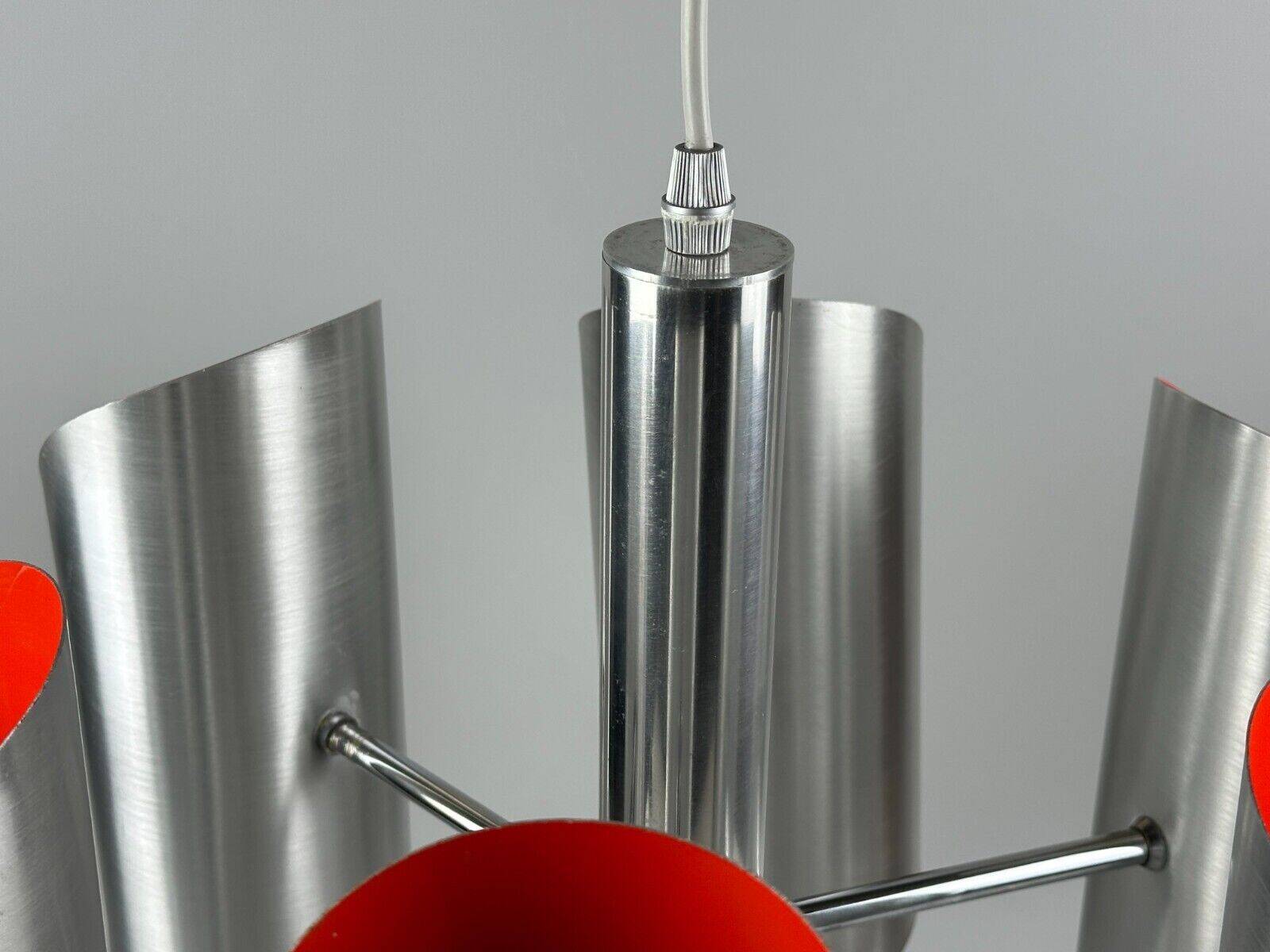 60s 70s 6-flame Sputnik candlestick metal chrome space age design