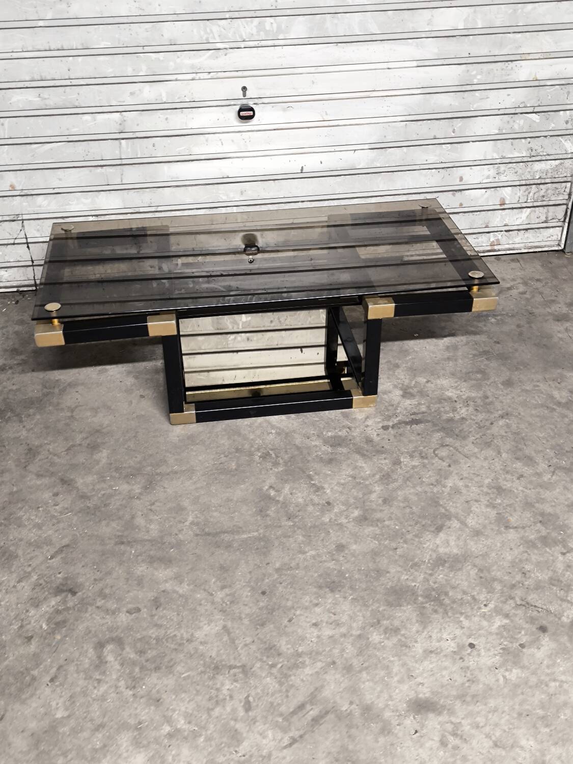 Vintage coffee table from the 1980s.