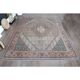1970s Vintage Persian Handmade Wool Cotton Brown Area Rug 296x380
