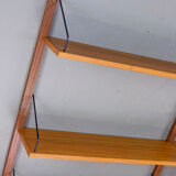 Poul Cadovius Royal System teak wall shelf, 1950s