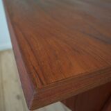 Danish Teak Floating Desk By Gunner Nielsen For Tibergaard, 1960s