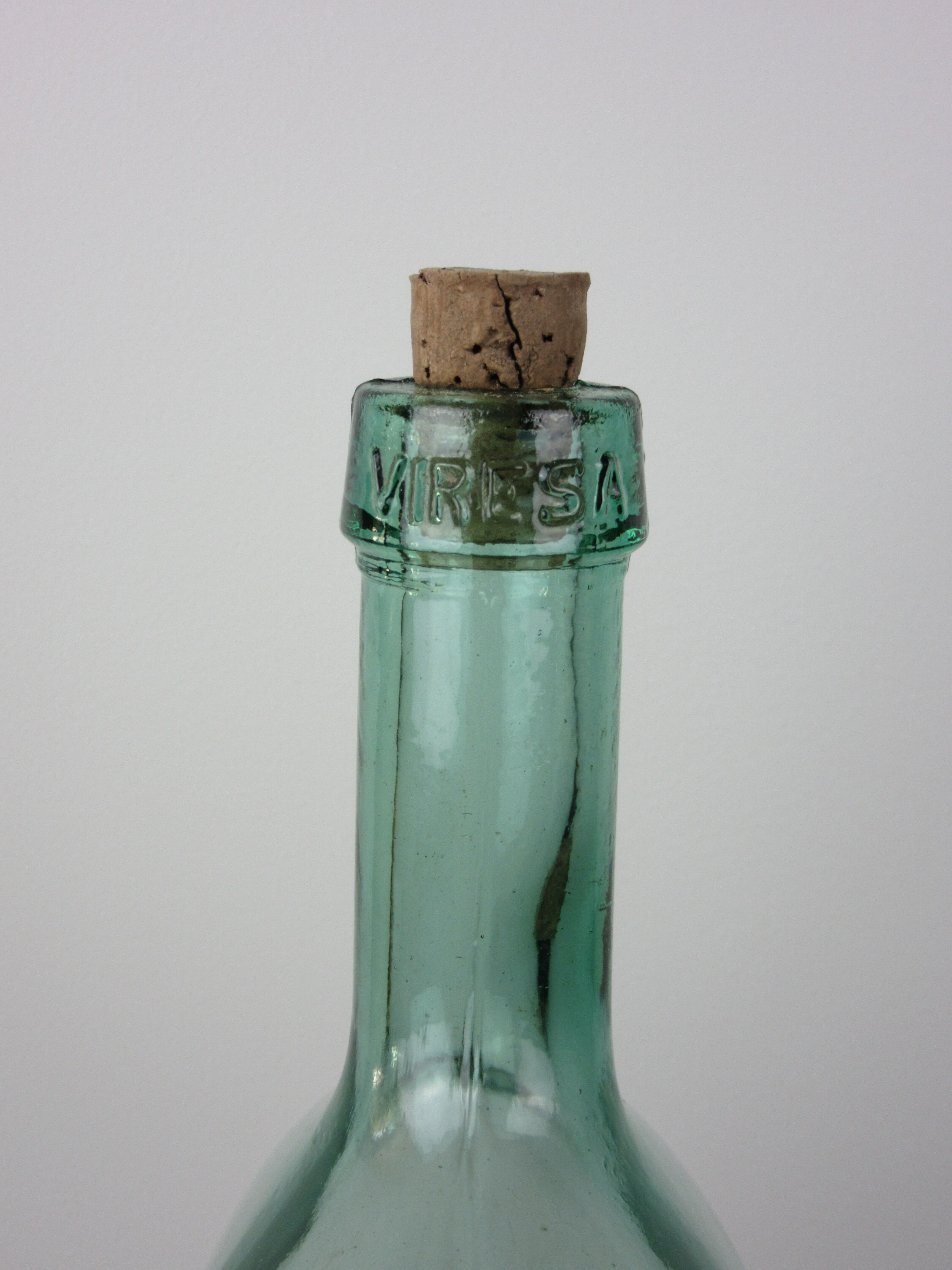 Old glass bottle