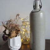 Varnished stoneware bottle
