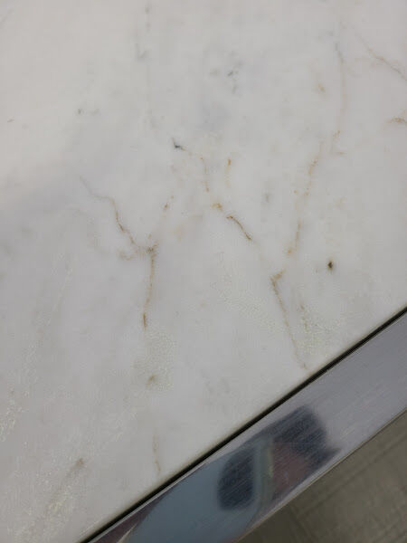 Vintage marble coffee table design J.A.Motte for Airborne 1960