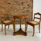 Ensemble de 2 chaises Biedermeier, Autriche, début du 19ème siècle