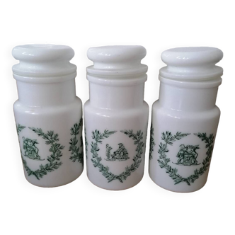 Apothecary jar set