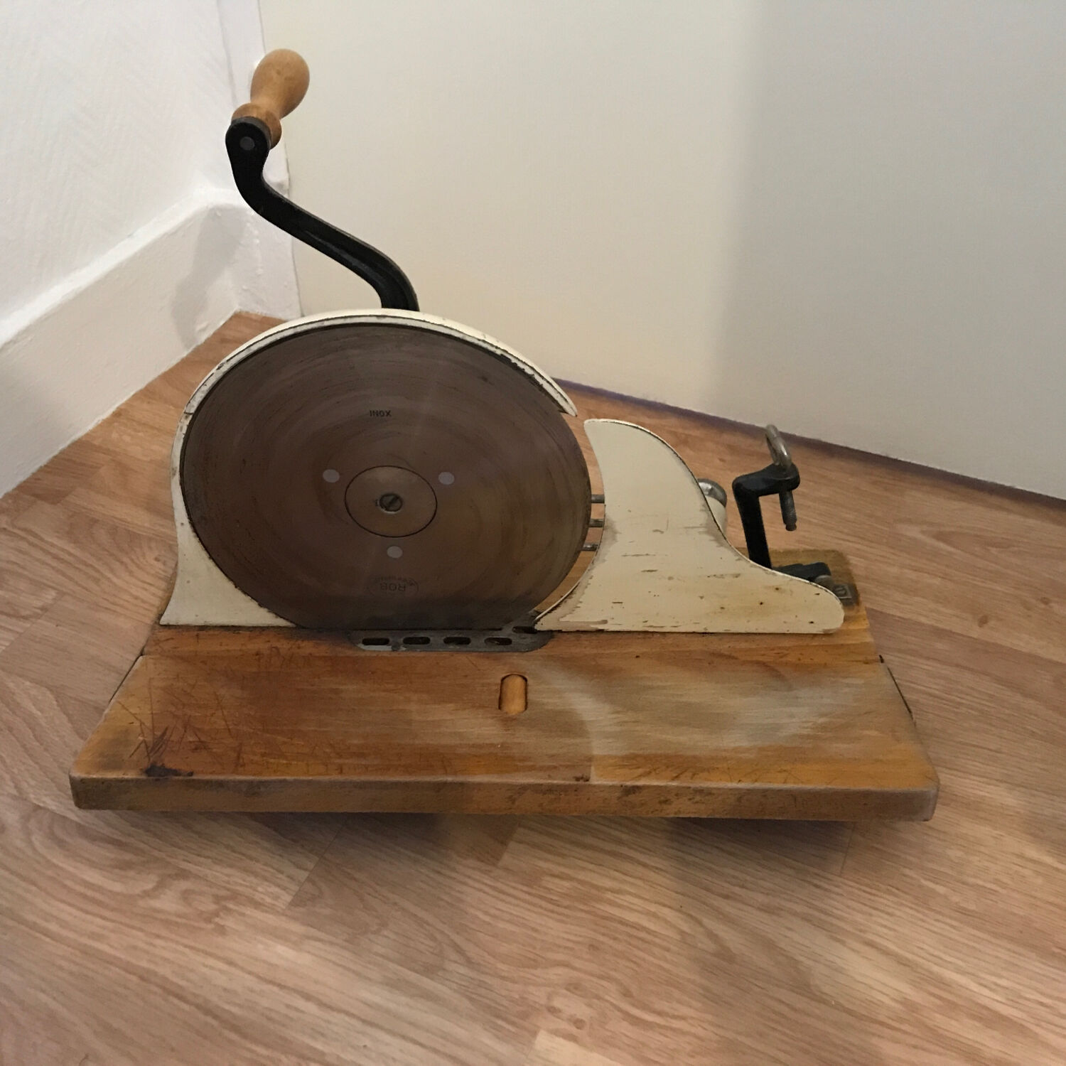 Vintage bread slicer