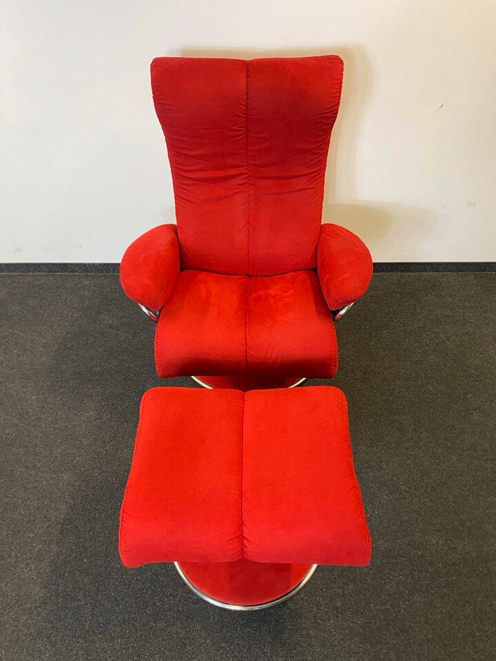 Ekornes Stressless Soul & Blues Suite – in Red Alcantara