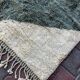 Off-white Moroccan rug with geometric patterns, 160cm x 260cm