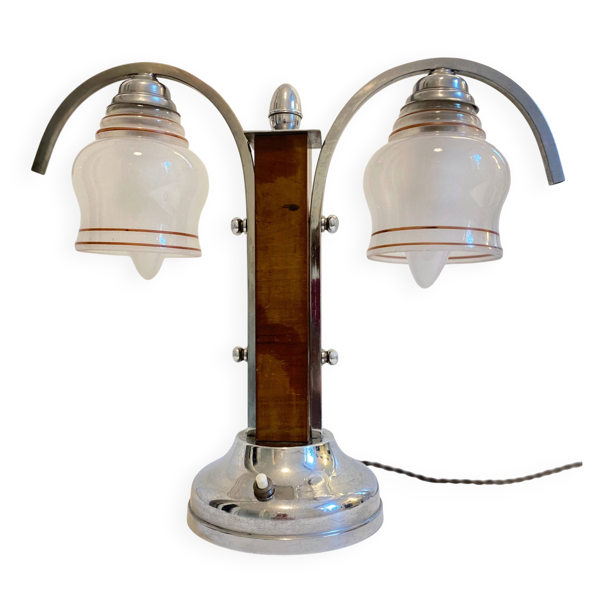 Lampe double art déco 1940
