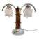 Lampe double art déco 1940