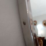 Barber round XXL mirror years 70 - 81x81cm