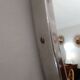 Barber round XXL mirror years 70 - 81x81cm