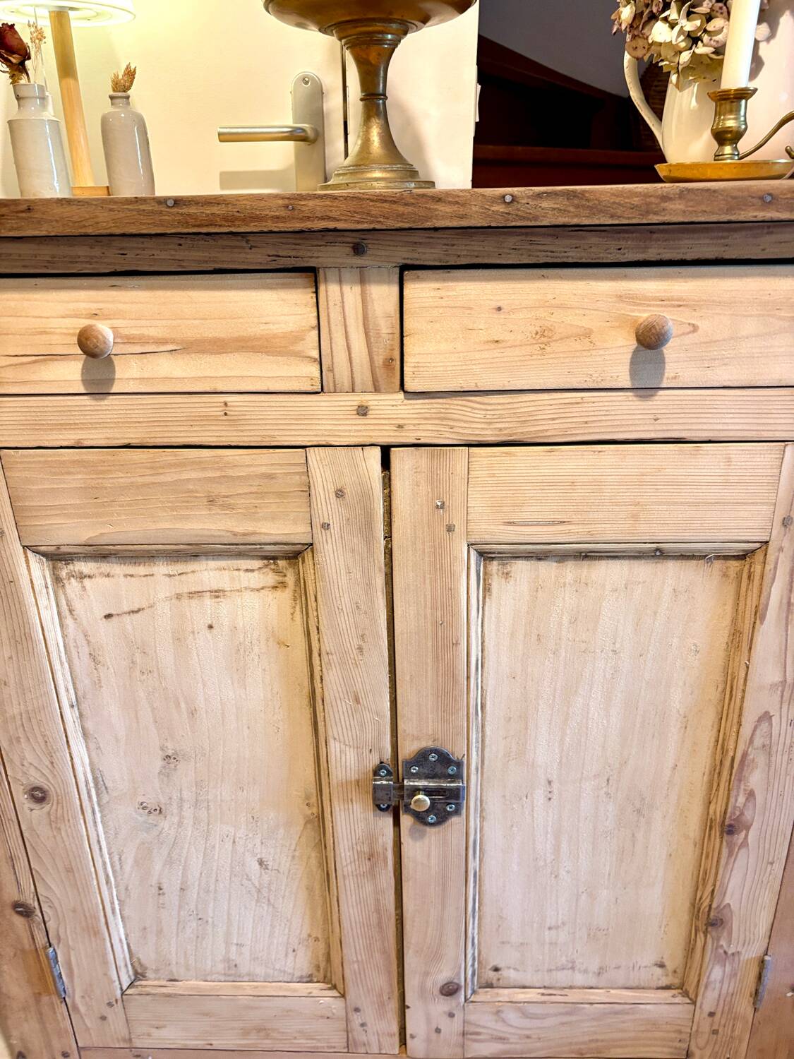 Buffet parisien bois brut