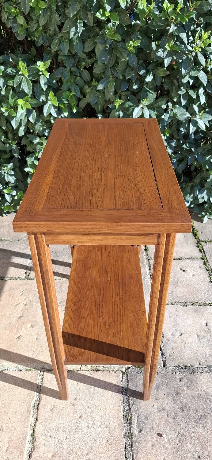 Oak side table