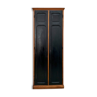 Vintage Parisian 2-door wardrobe, shoe furniture