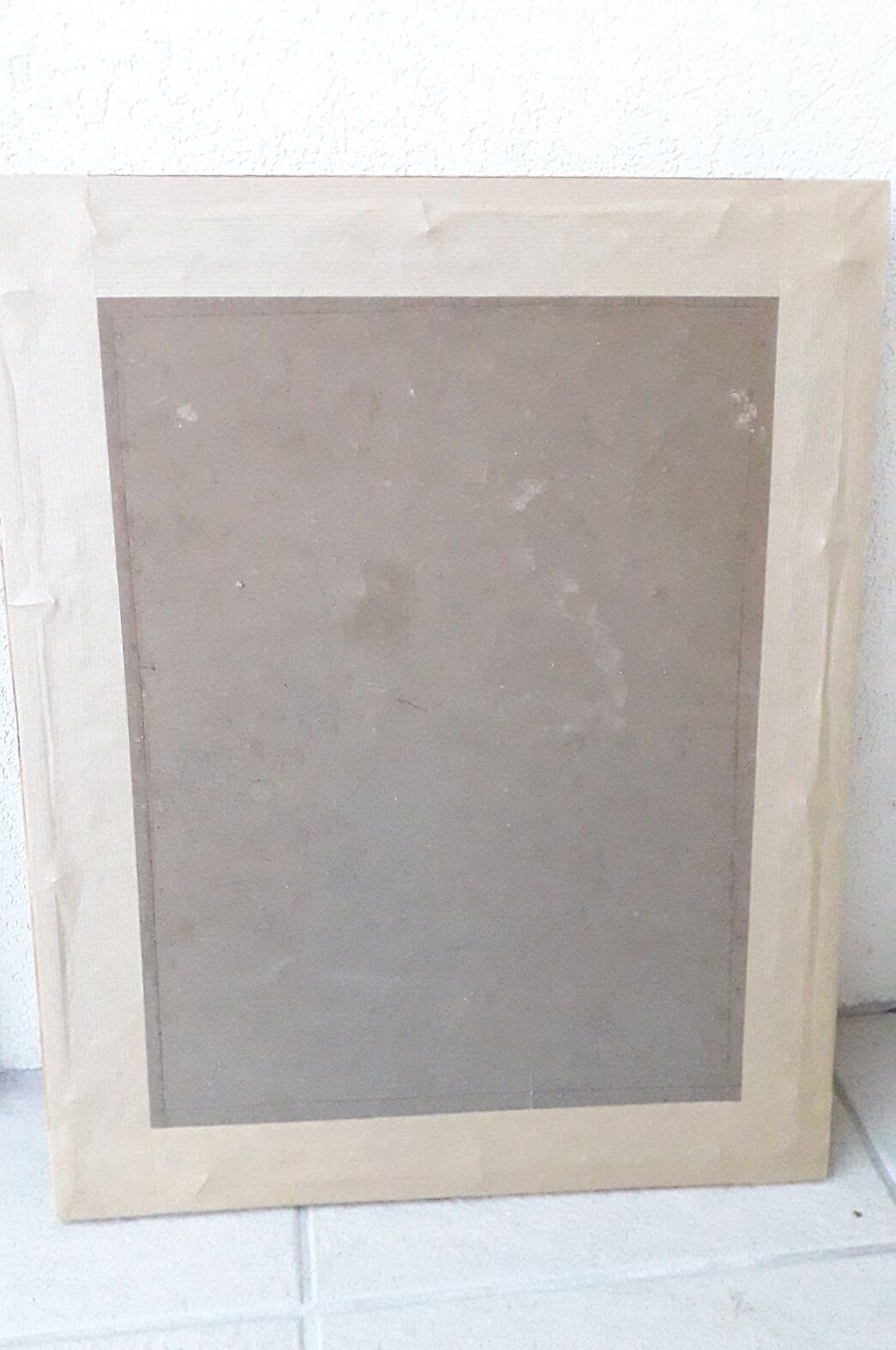 Pastel portrait painting