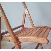 Vintage wooden folding chair