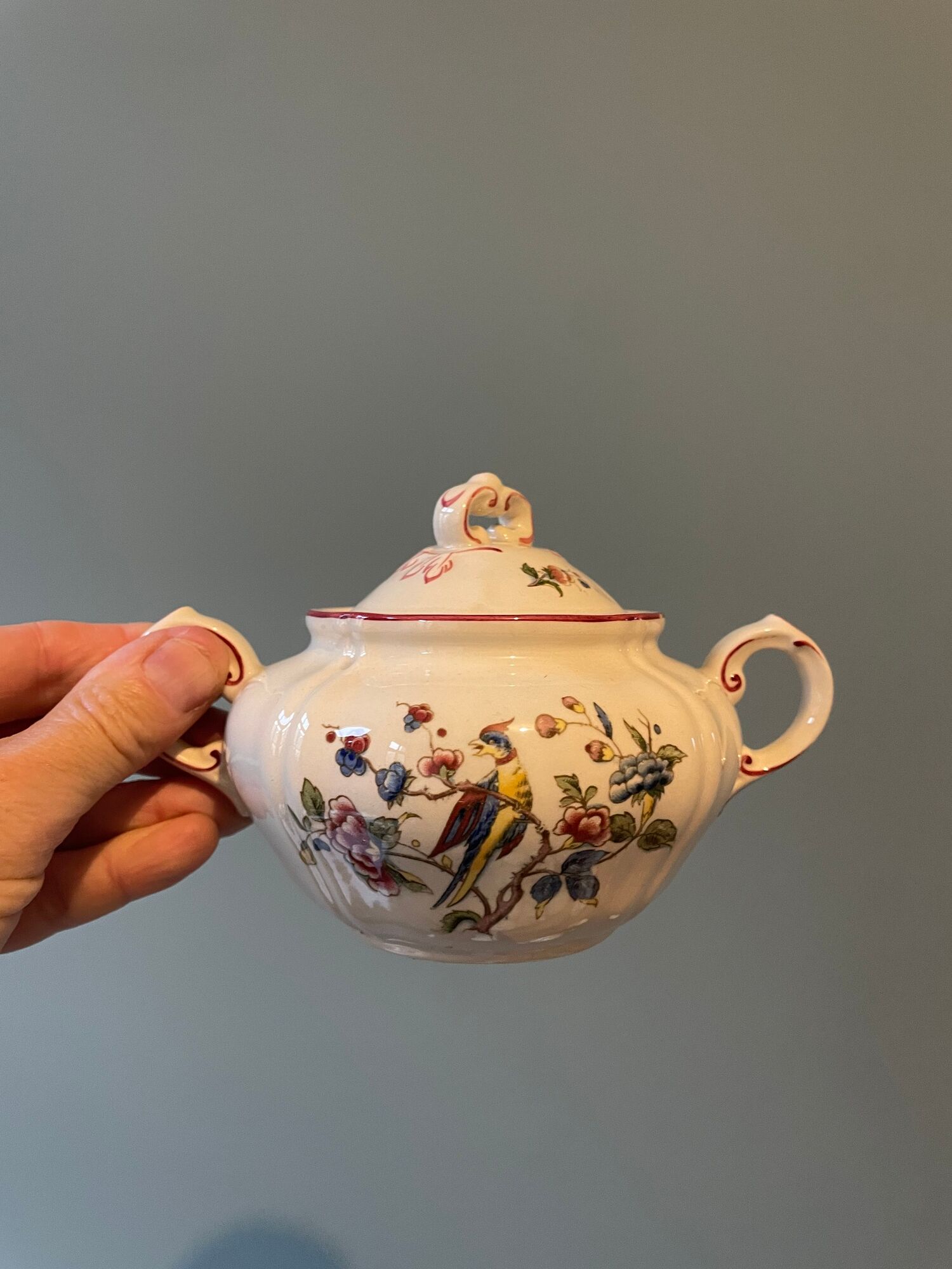 Set of 10 pieces of a Villeroy and Boch tea set, Phoenix model