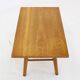 1960s Oak Side/Coffee Table, Czechoslovakia