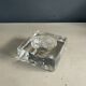 Pressed crystal ashtray from Sarnen