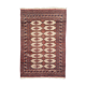 Vintage carpet pakistan drawings bokhara handmade 124x186 cm